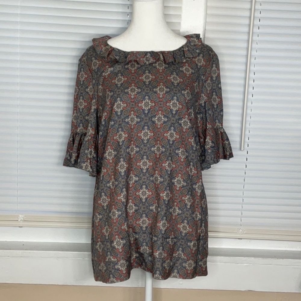 Marc by Marc Jacobs Ruffle Sleeve Blouse